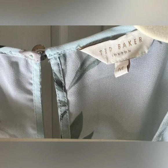 Ted Baker Swimsuit Cover Up Sheer Mint - Picture 6 of 6